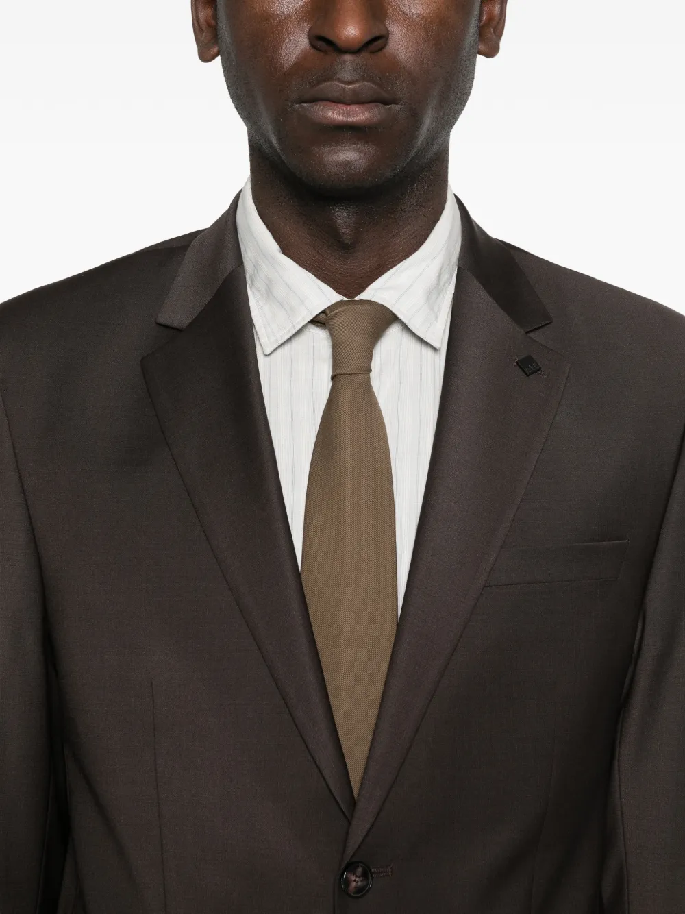 Karl Lagerfeld Blazer met knopen Bruin
