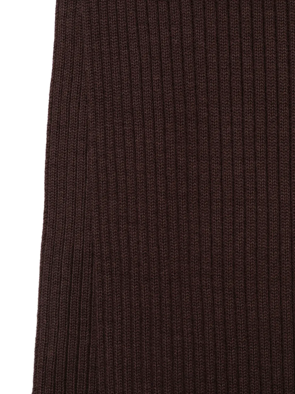 ribbed beanie scarf