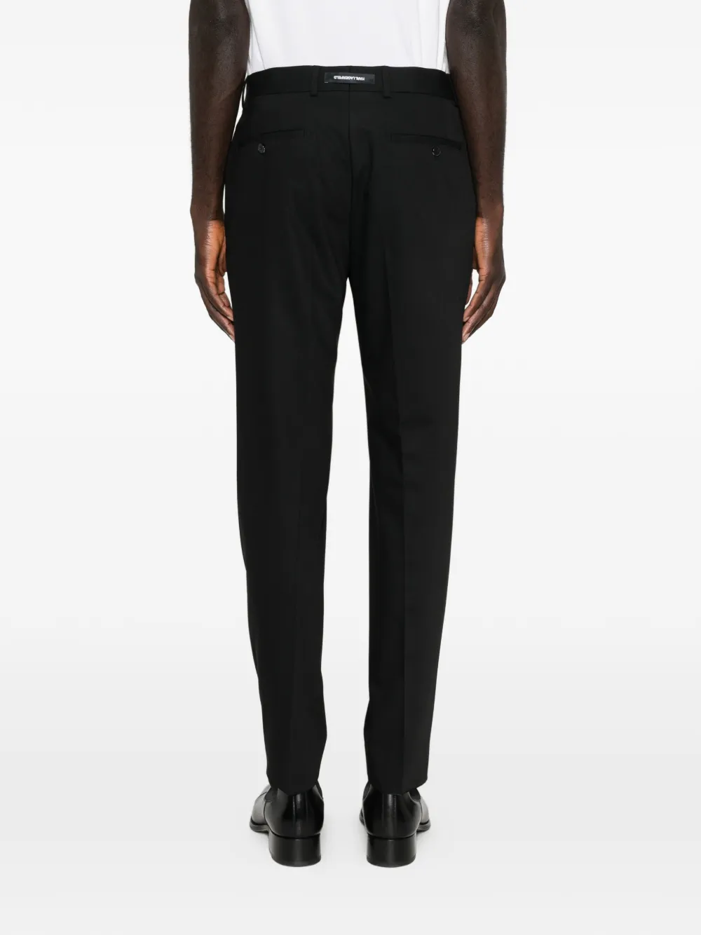 Karl Lagerfeld Edge broek Zwart