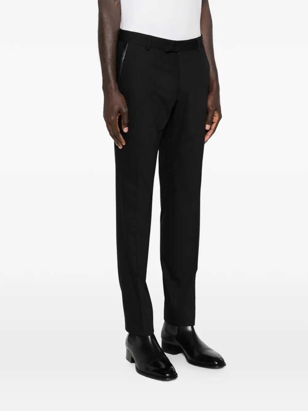 Karl Lagerfeld Edge broek Zwart