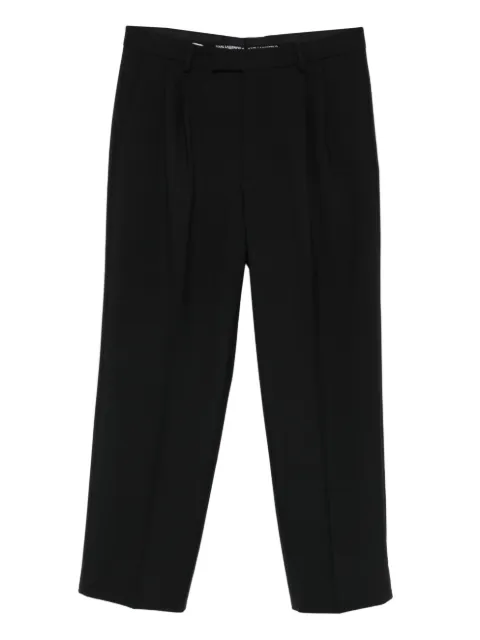 Karl Lagerfeld pleated tailored trousers