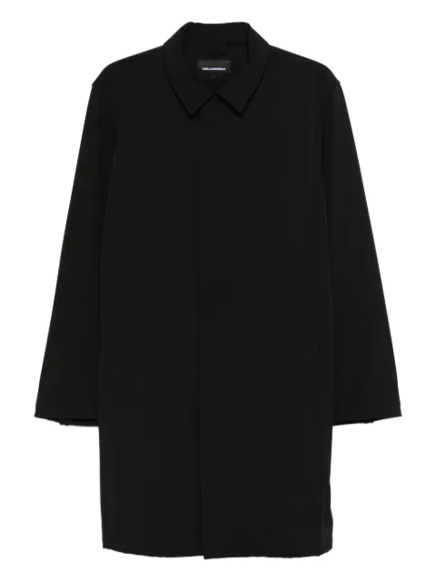 Karl Lagerfeld manteau mi-long droit