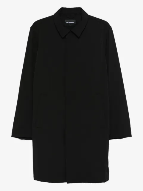 Karl Lagerfeld buttoned coat