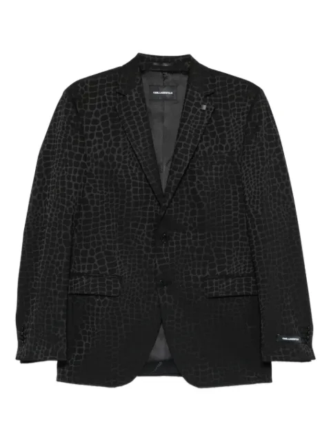 Karl Lagerfeld Clever patterned blazer