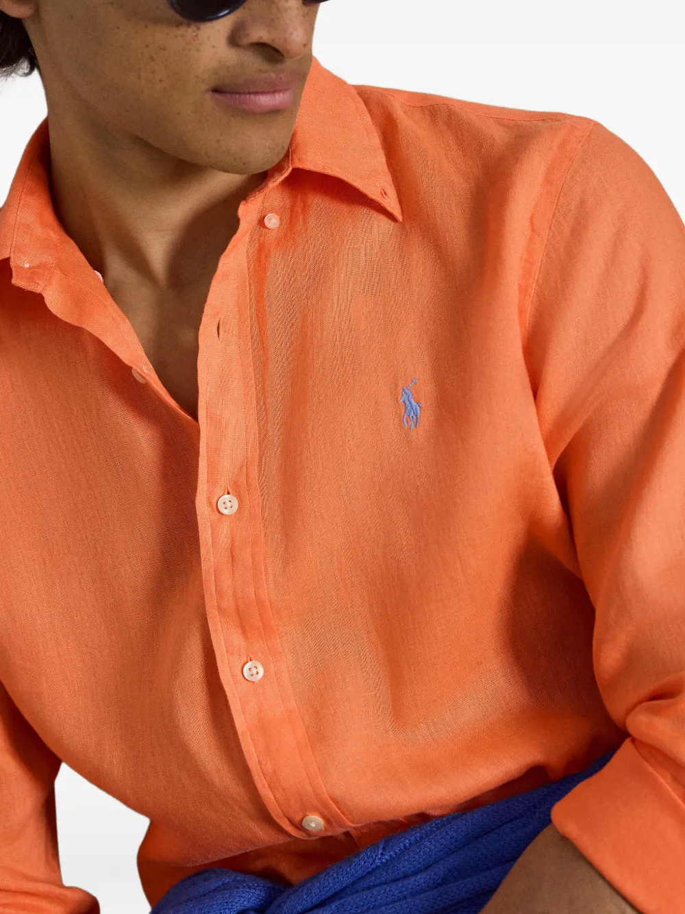 Polo Ralph Lauren Overhemd met lange mouwen Oranje