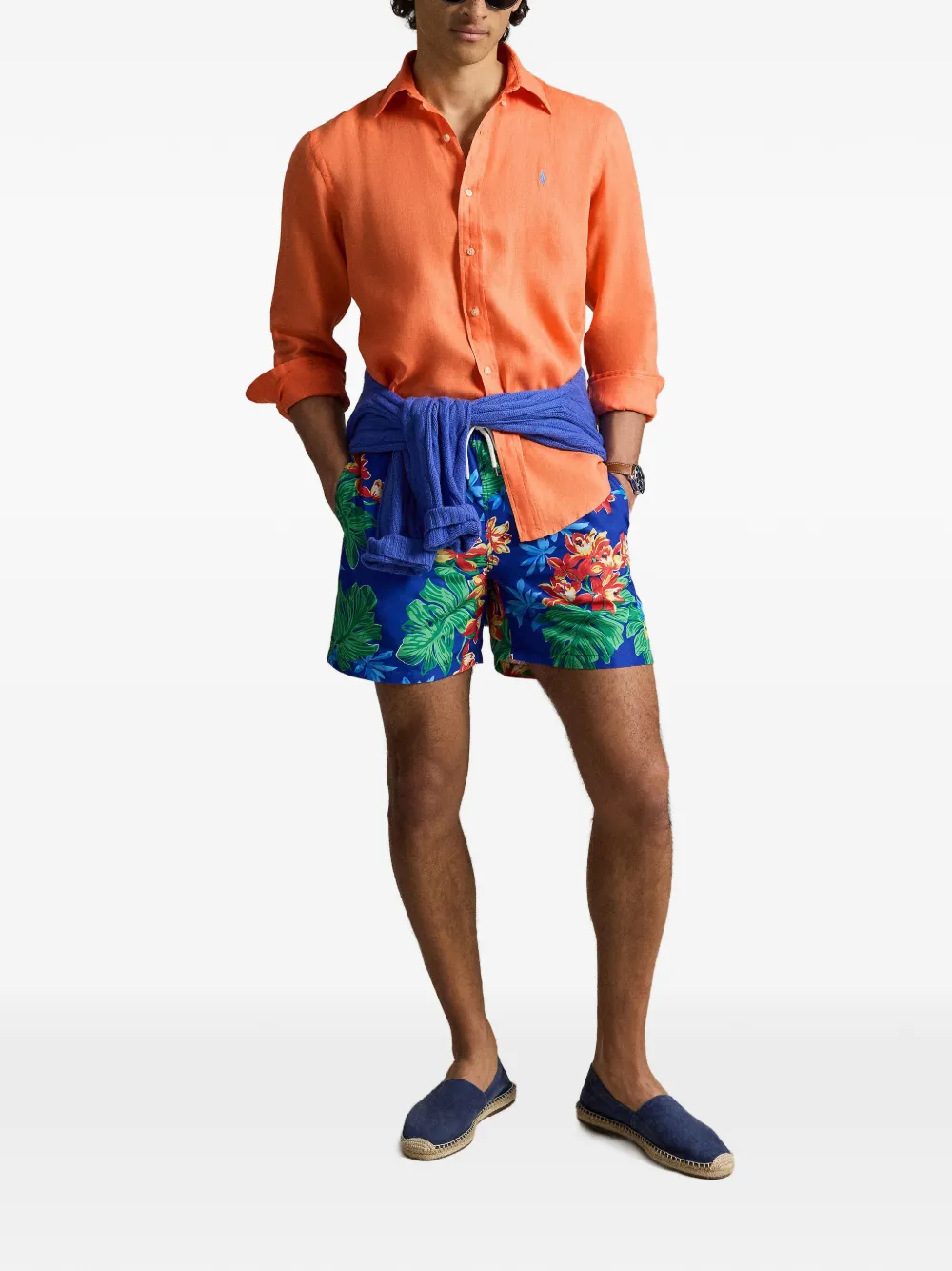 Polo Ralph Lauren Overhemd met lange mouwen Oranje