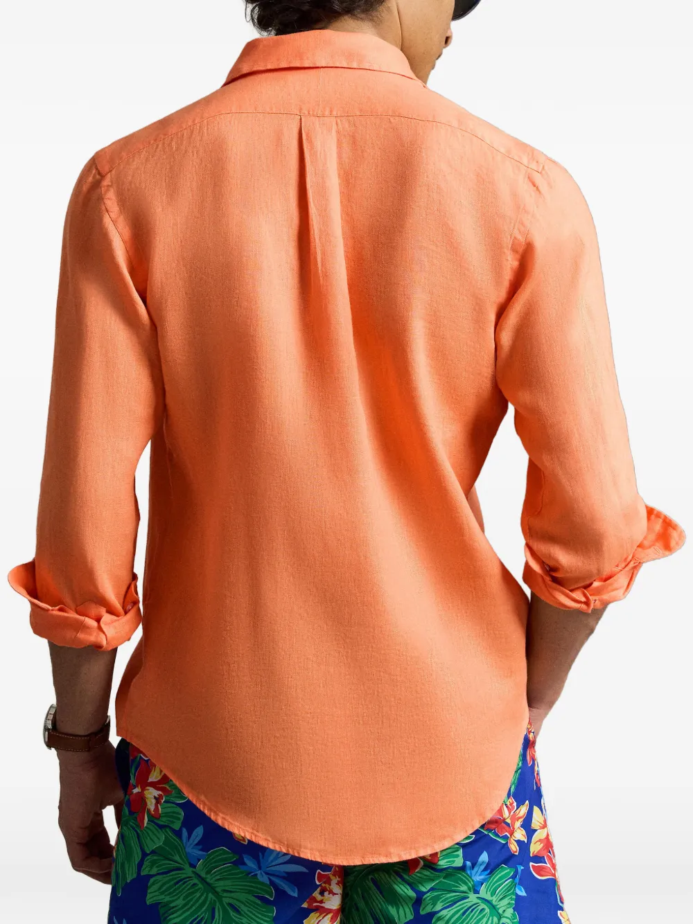 Polo Ralph Lauren Overhemd met lange mouwen Oranje