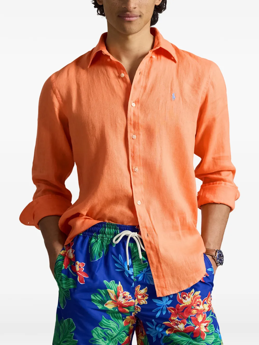 Polo Ralph Lauren long-sleeves shirt - Arancione