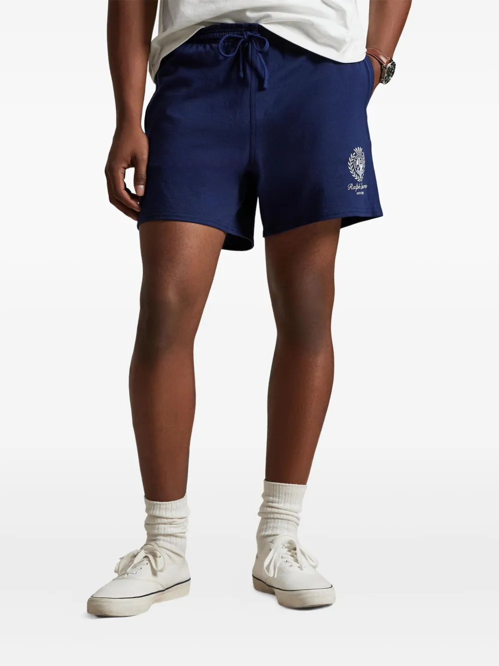 Polo Ralph Lauren Shorts met logodetail Blauw