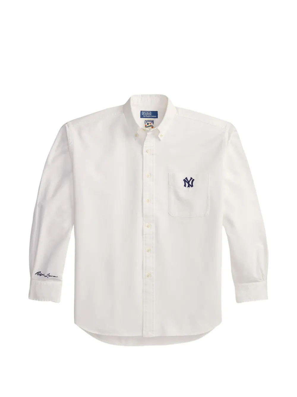Polo Ralph Lauren Yankees pocket buttoned shirt - Bianco