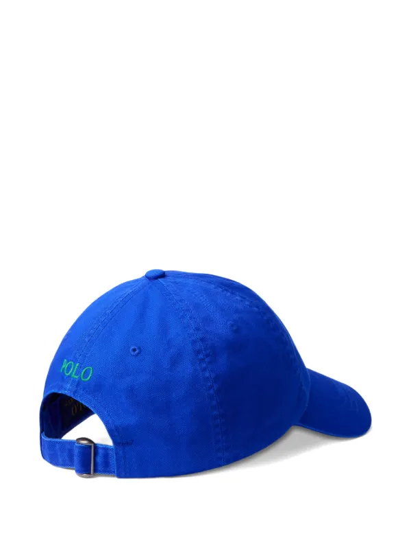 タグ付き未使用　POLO RALPH LAUREN ベースボールキャップ　ブルー Polo Ralph Lauren ベースボール キャップ | ブルー | FARFETCH JP