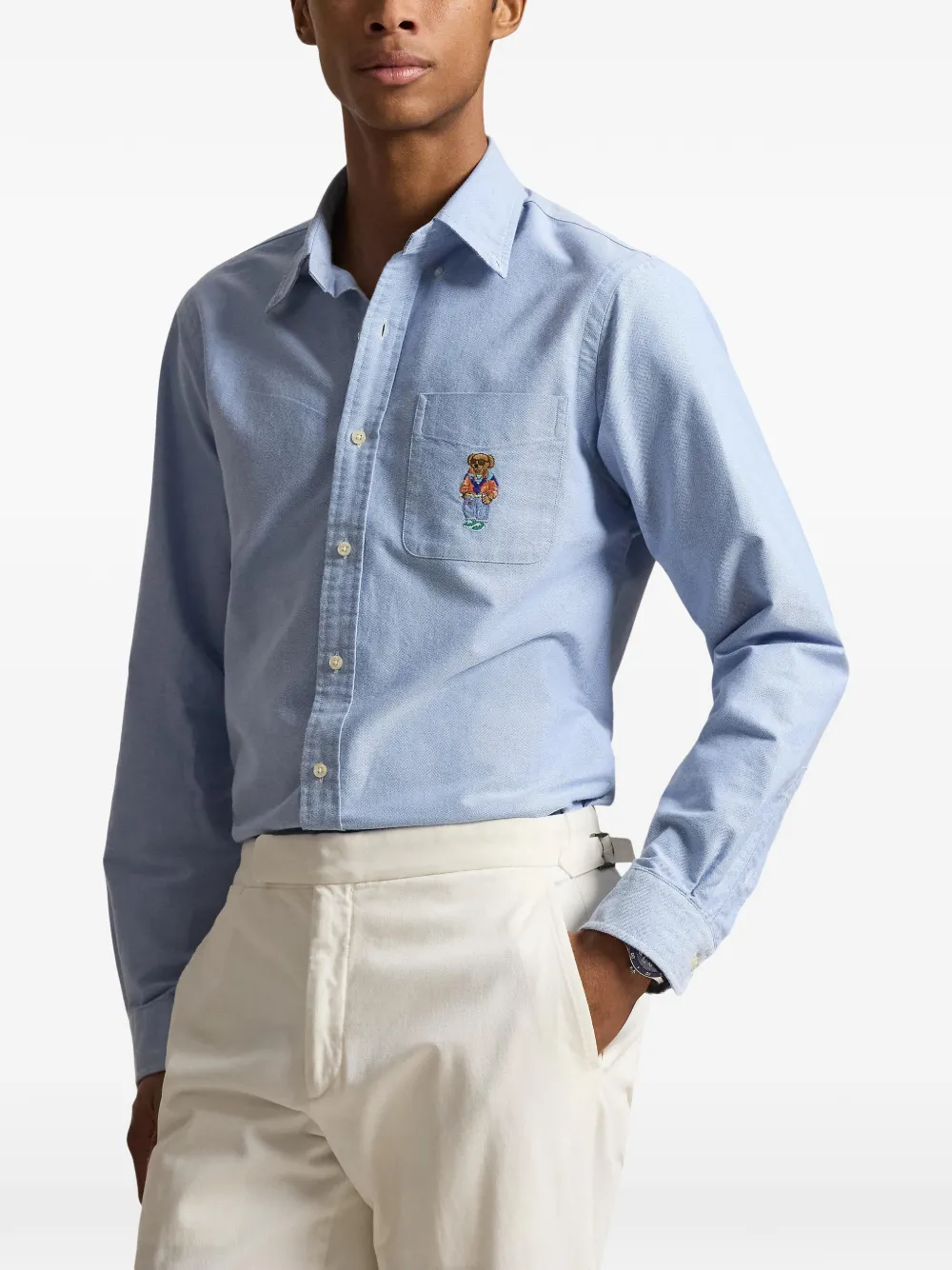 Polo Ralph Lauren Polo Bear overhemd Blauw