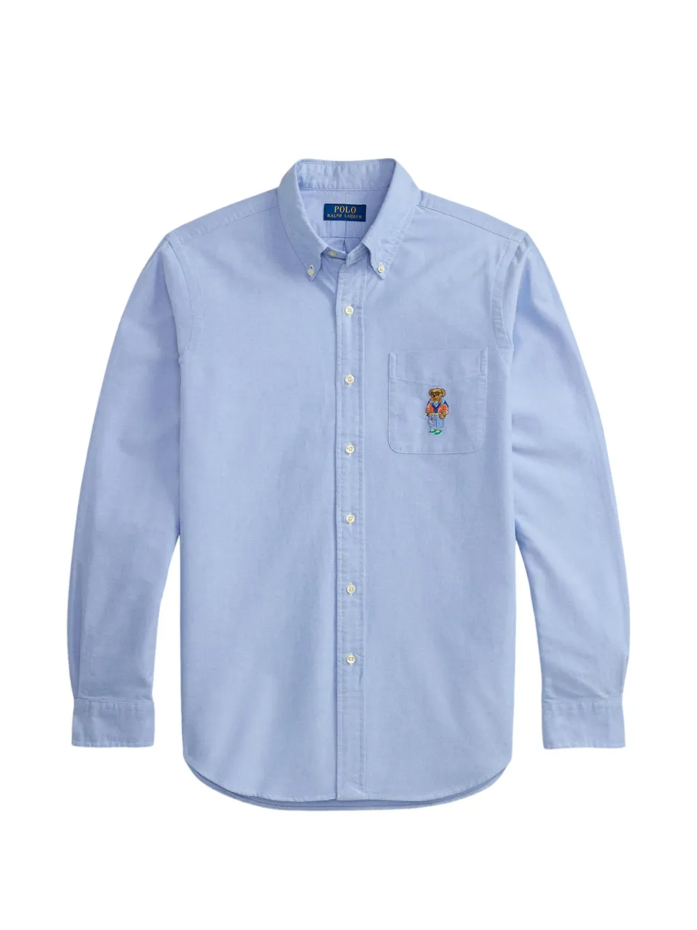 Polo Ralph Lauren bear-motif shirt - Blau
