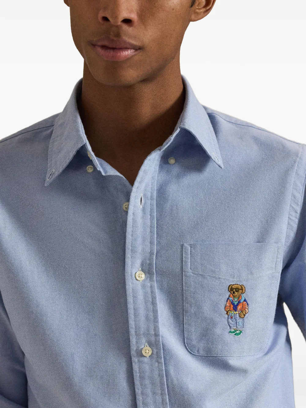 Polo Ralph Lauren Polo Bear overhemd Blauw