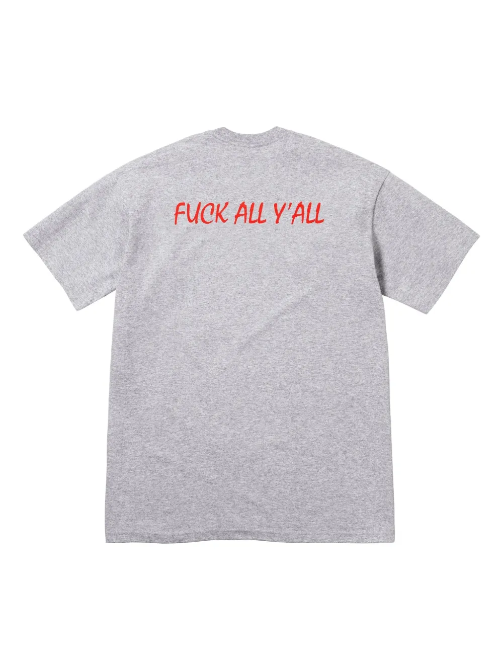 Supreme Split Tee (FW25) cotton T-shirt - Grijs