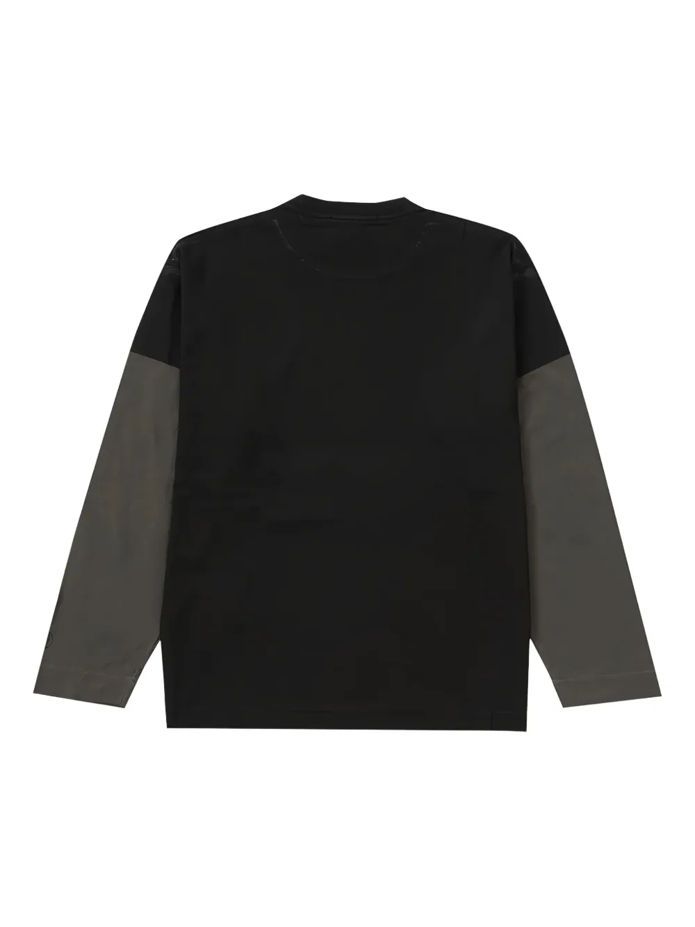 Supreme x  x Stone Island logo detail T-shirt - Zwart