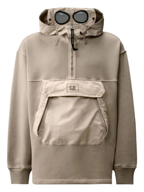 Palace x C.P. Company goggle-detail hoodie