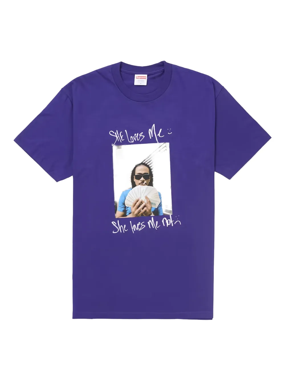 Supreme Max B Graphic T-shirt In Blue