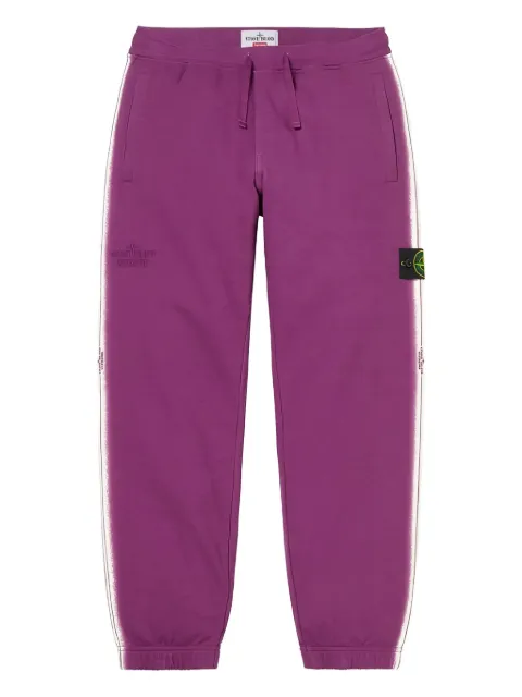 Supreme x Stone Island side-striped track pants