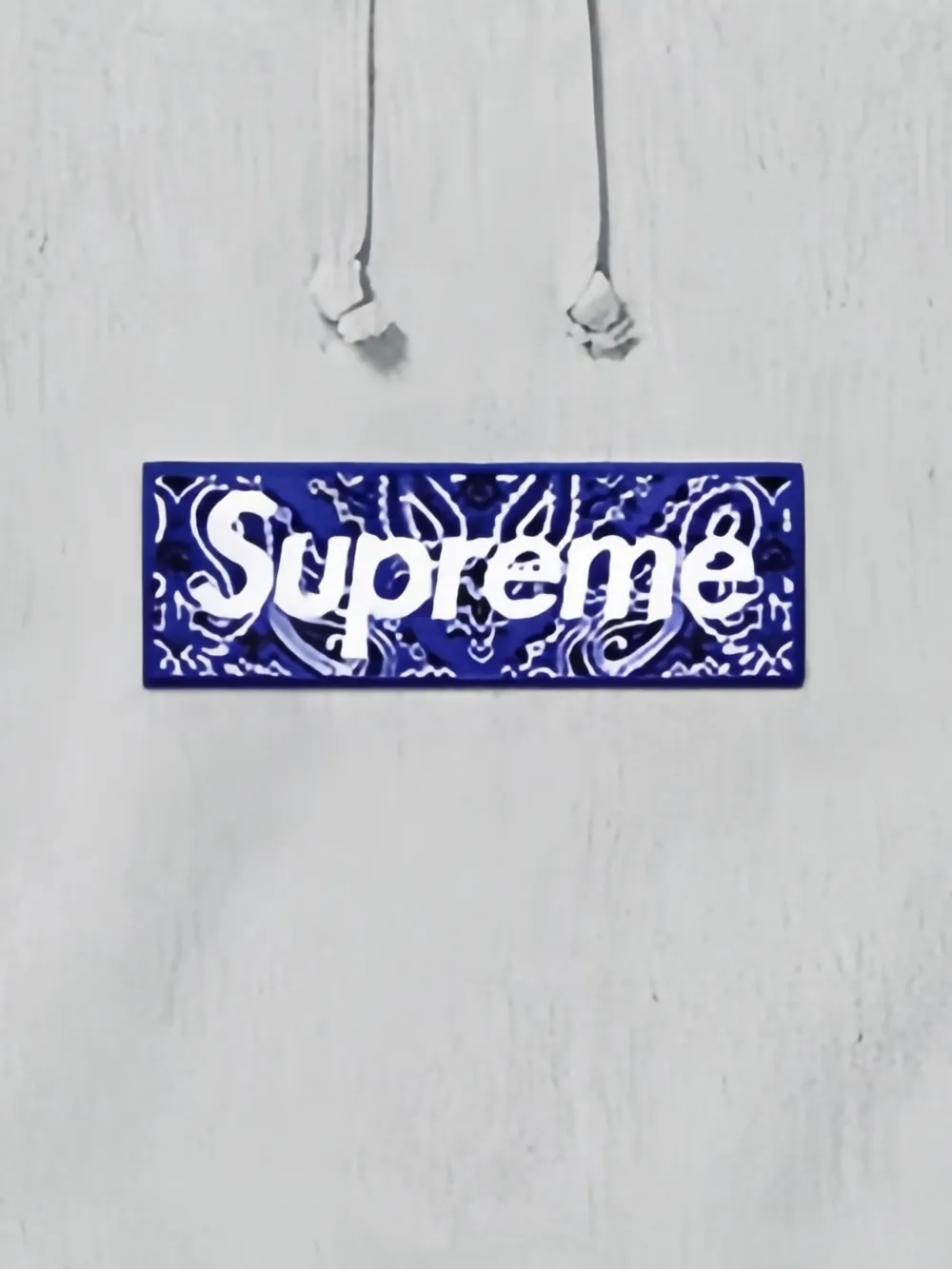 Supreme Moletom de capuz com logo bandana | Moletom | Image 2