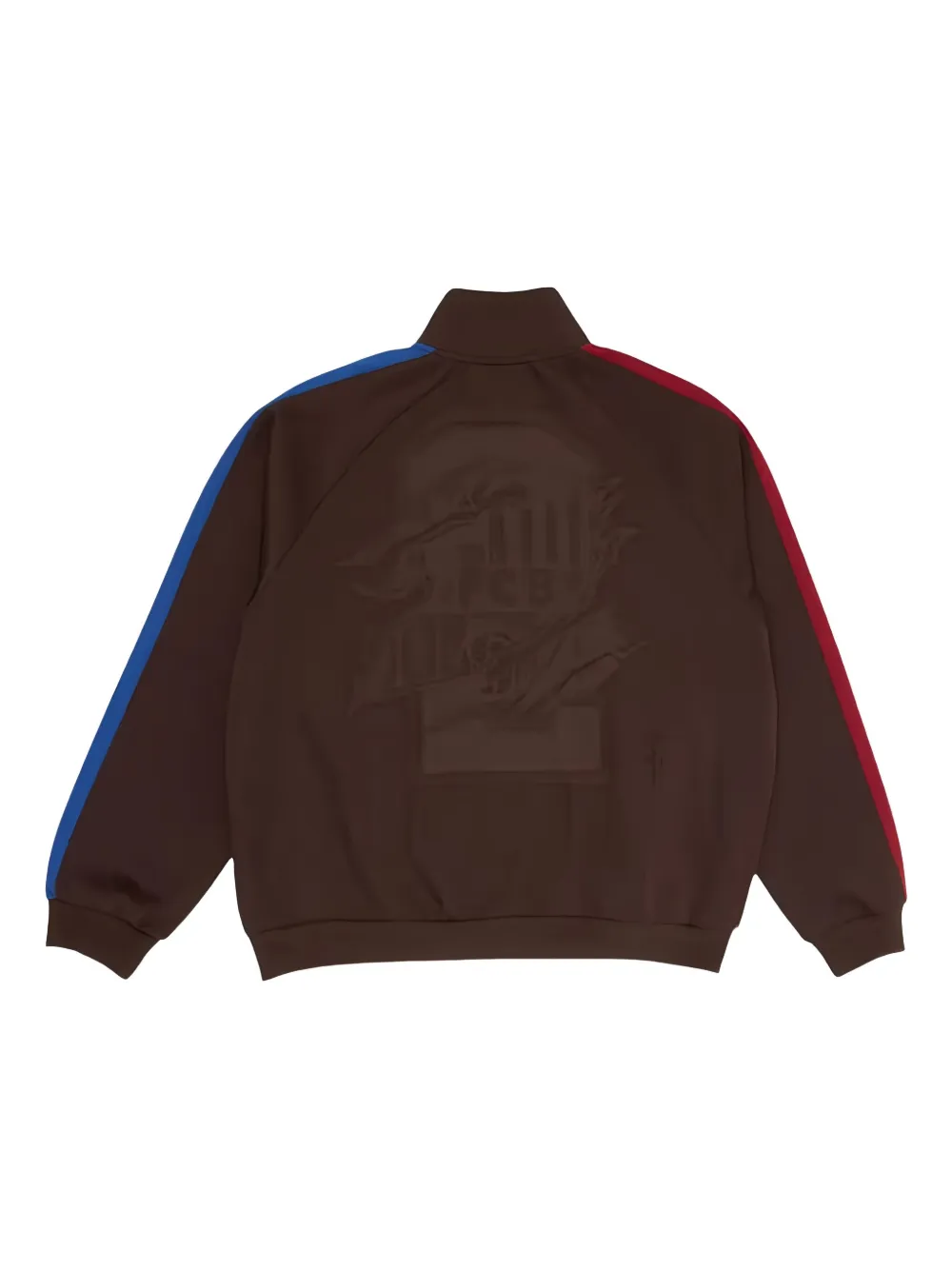 Travis Scott x Travis Scott x Nike x FC Barcelona zip retro anthem jacket | Biker Jackets | Image 2