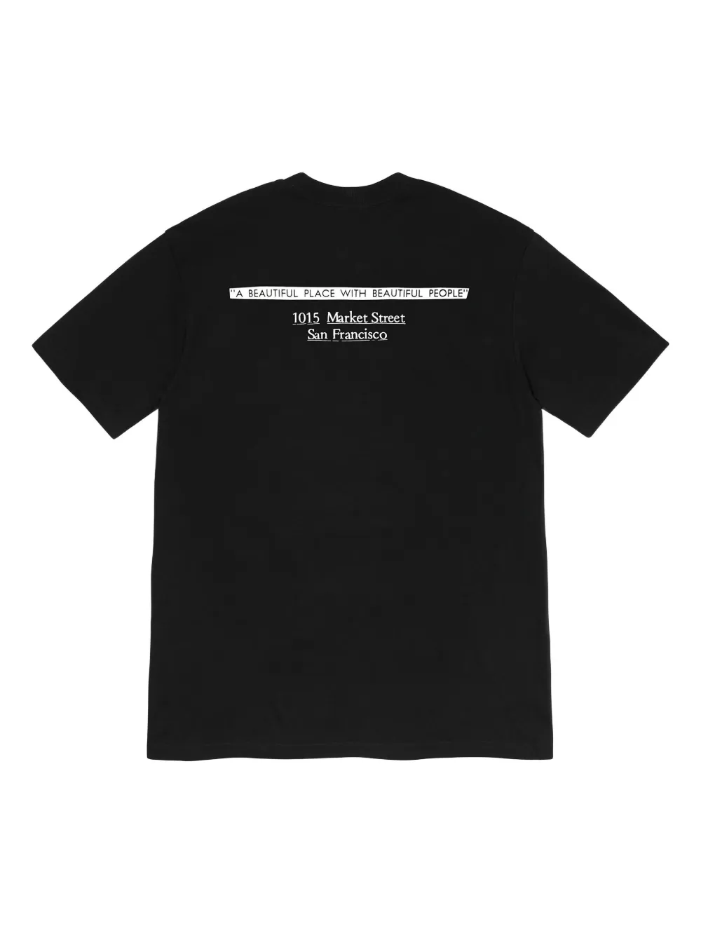 Supreme San Francisco short-sleeved T-shirt - Zwart