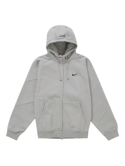 Supreme zip hooded sweatshirt