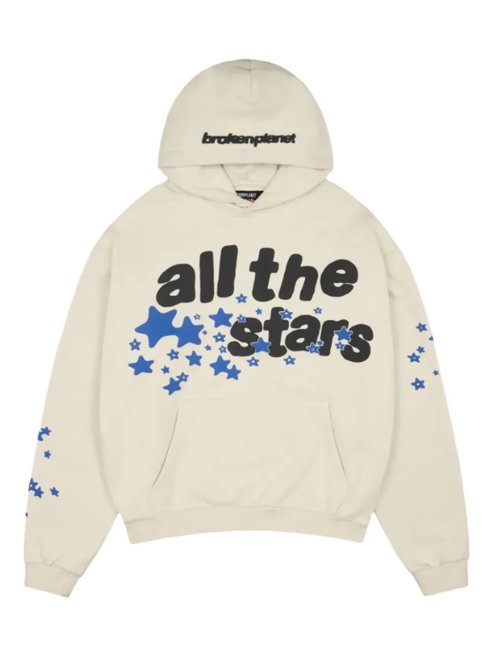 Broken Planet Stars Graphic Hoodie In Multi