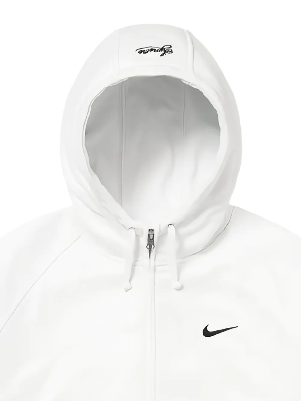 Supreme Sweater met rits en capuchon Wit