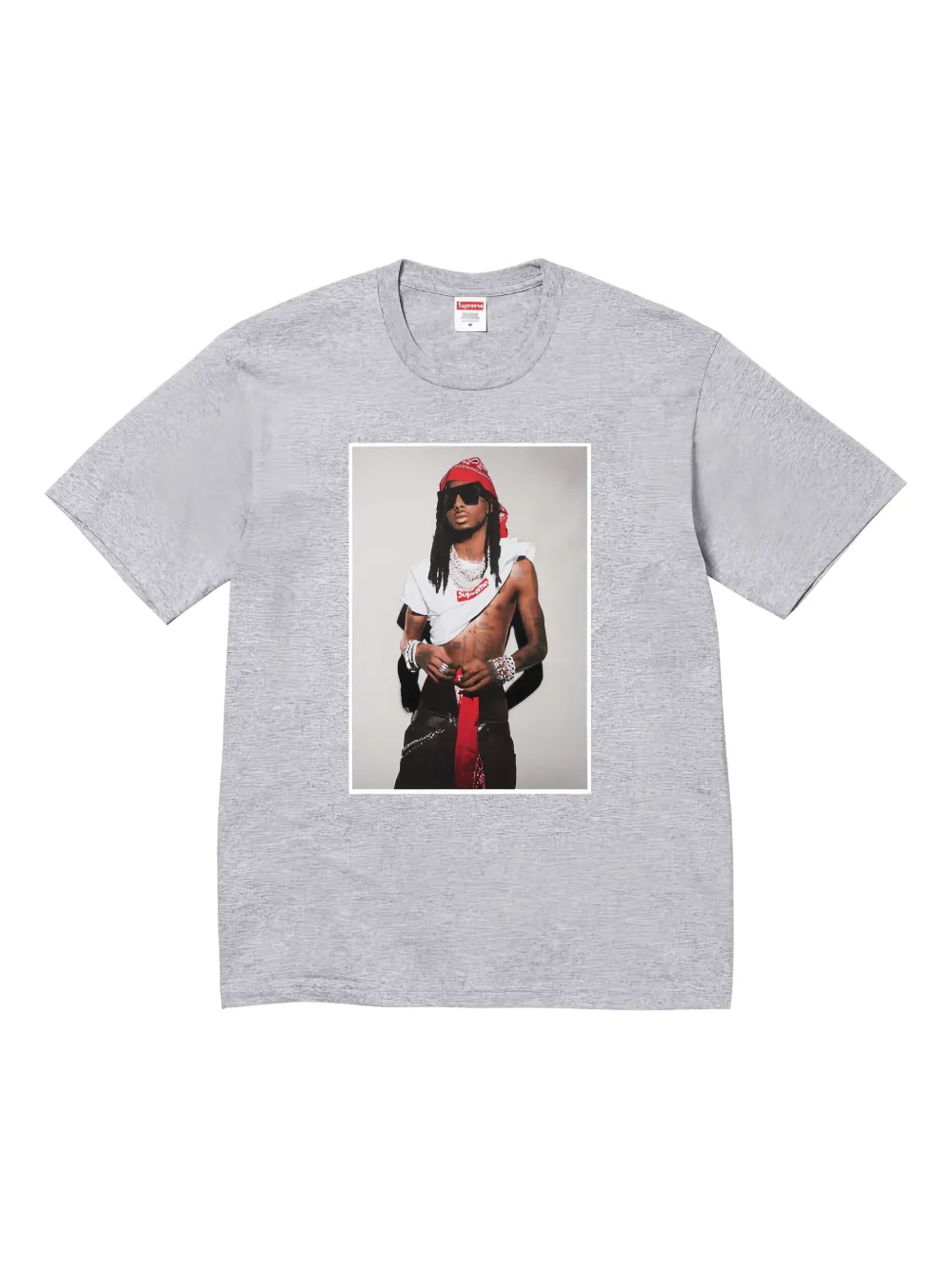 Supreme Playboi Carti グラフィック Tシャツ - グレー Supreme Playboi Carti グラフィック Tシャツ - グレー