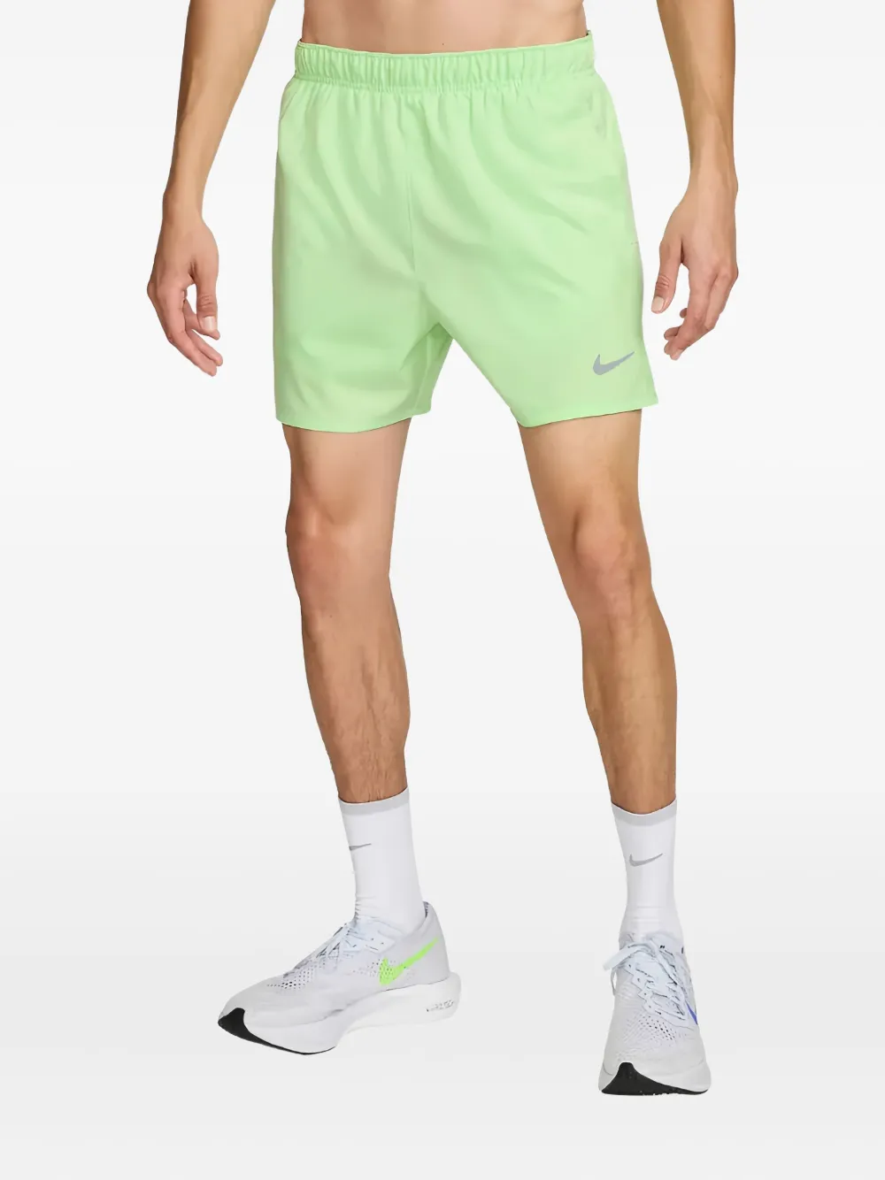 Nike logo detail shorts -...