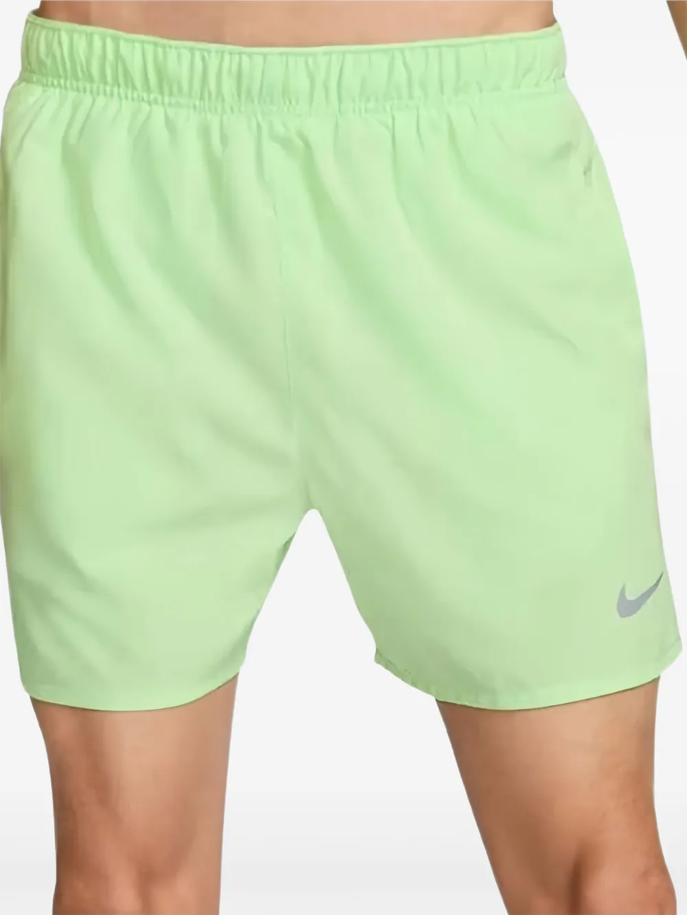 Nike logo detail shorts - Groen