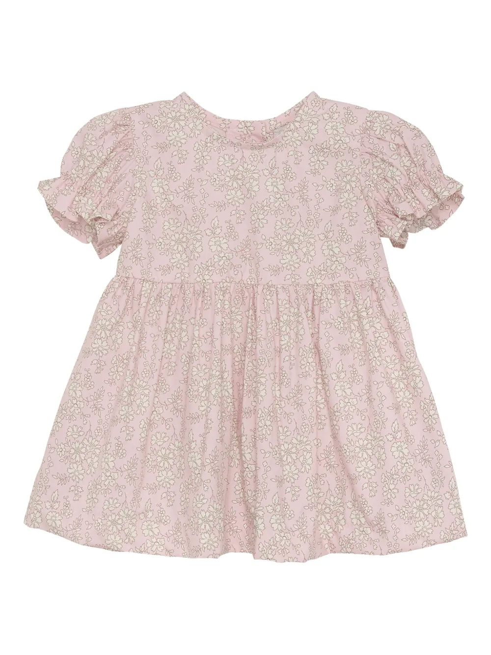 HUTTEliHUT floral ruffled dress - Roze