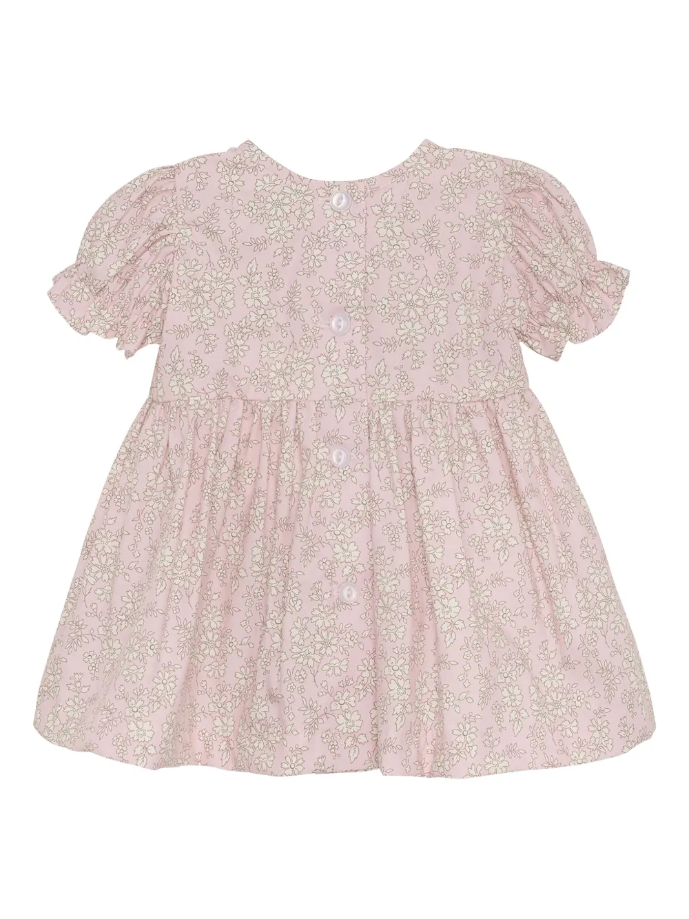 HUTTEliHUT floral ruffled dress - Rosa