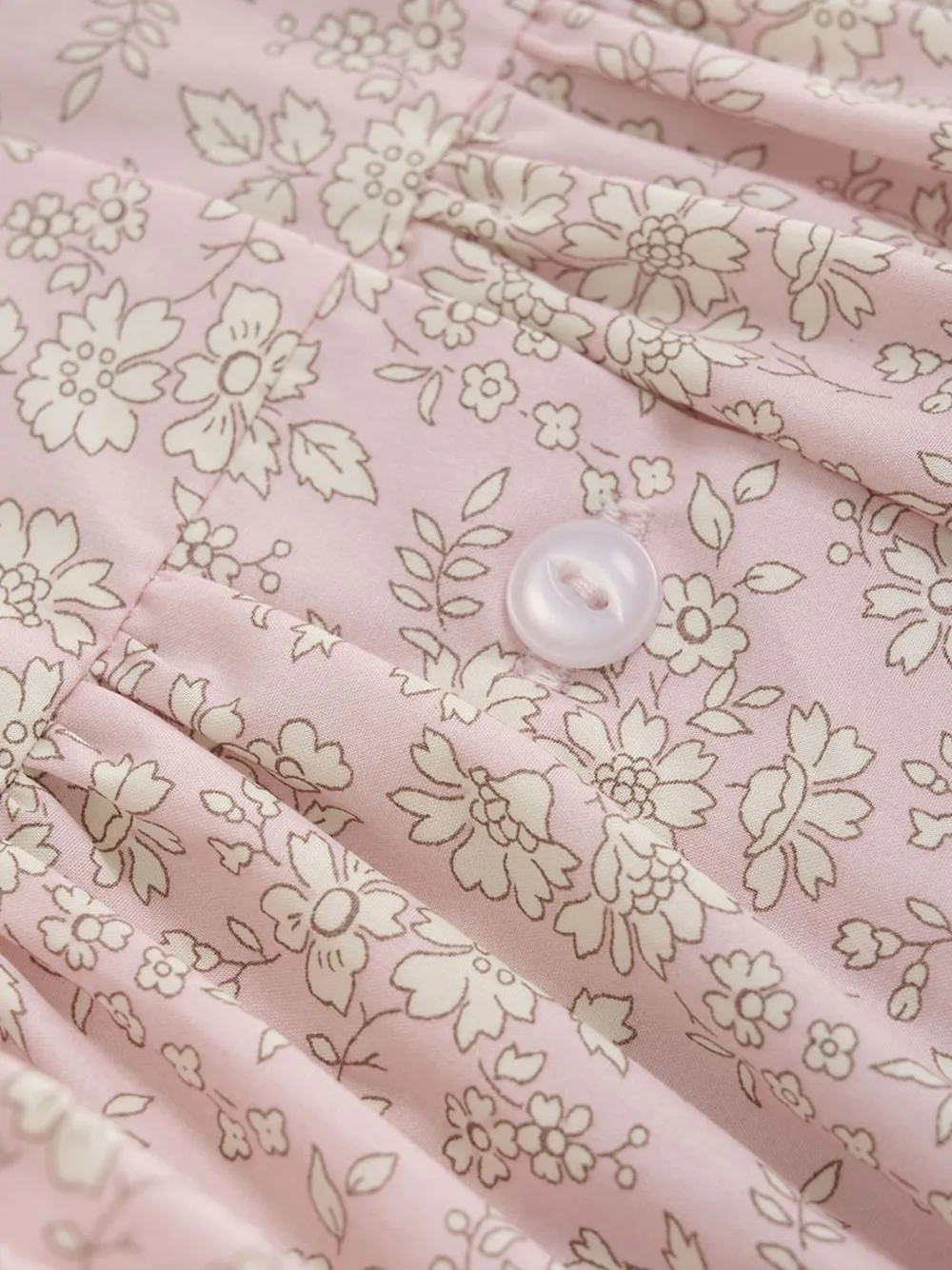 HUTTEliHUT Jurk met ruches Roze