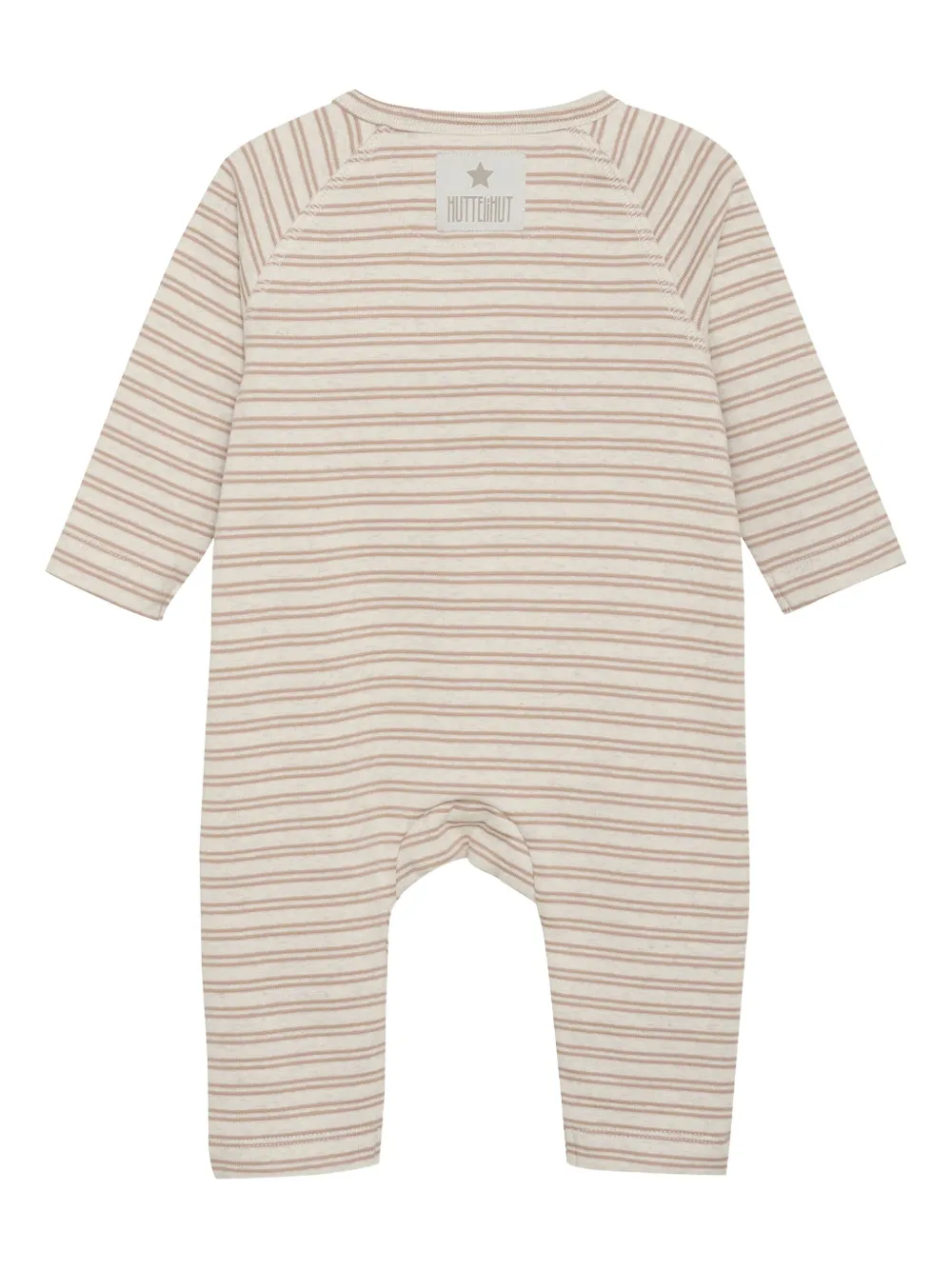  Huttelihut Striped Buttoned Romper - Neutrals 