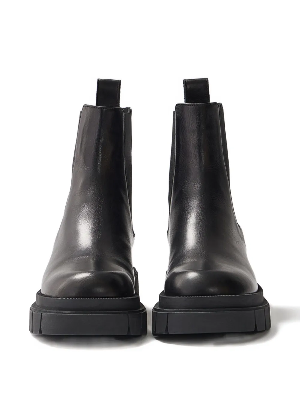 Mackage Leren laarzen Zwart