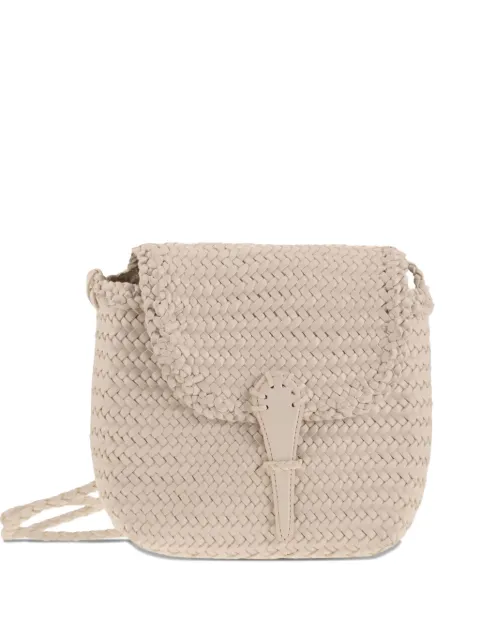 Dragon  mini City woven cross body bag
