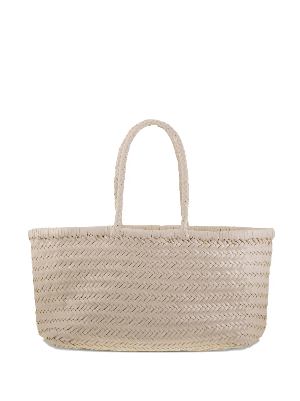 Dragon woven tote bag - Toni neutri