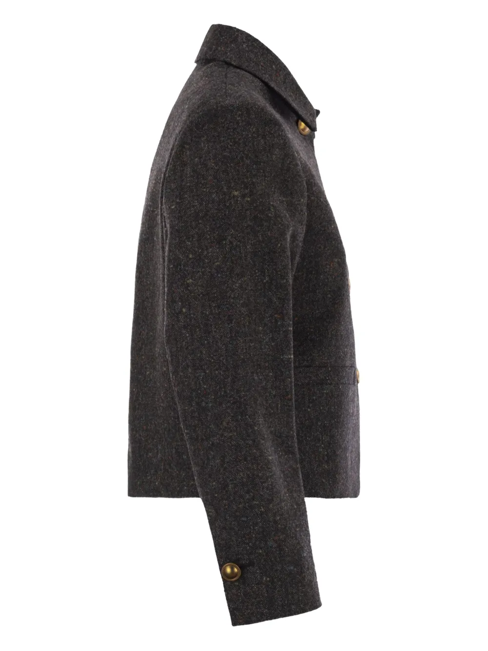 SAULINA Aria jack met knopen Grijs