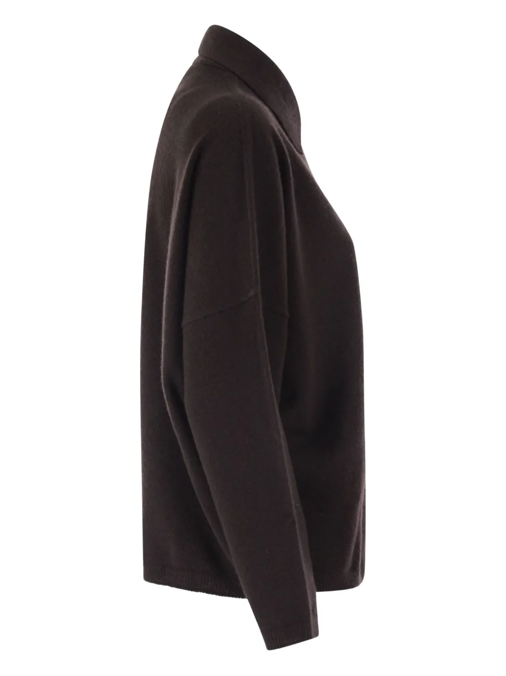 Vanisé Polo-neck Sweater In Animal Print