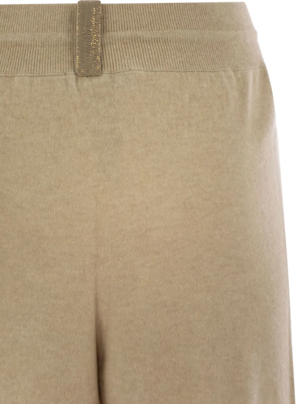 Fabiana Filippi Trainingsbroek met trekkoord Beige