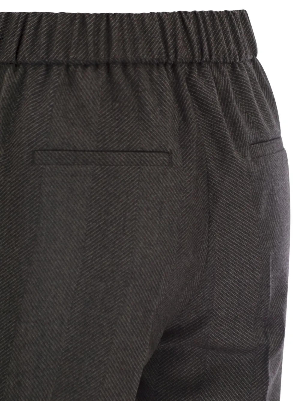Peserico Elastische broek Grijs