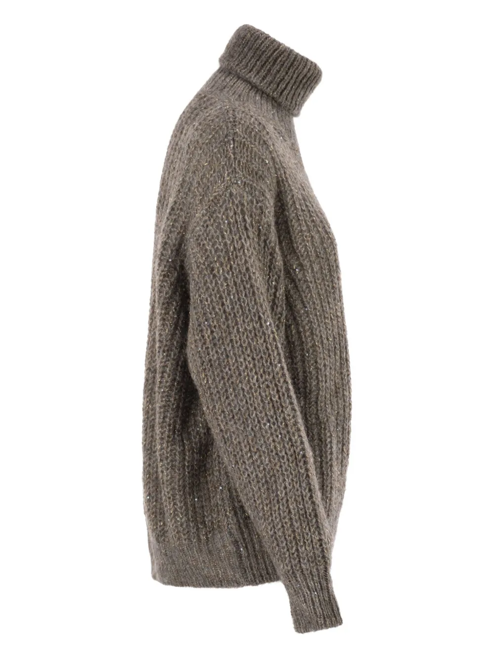 Herno Trui met pailletten en borduurwerk Grijs