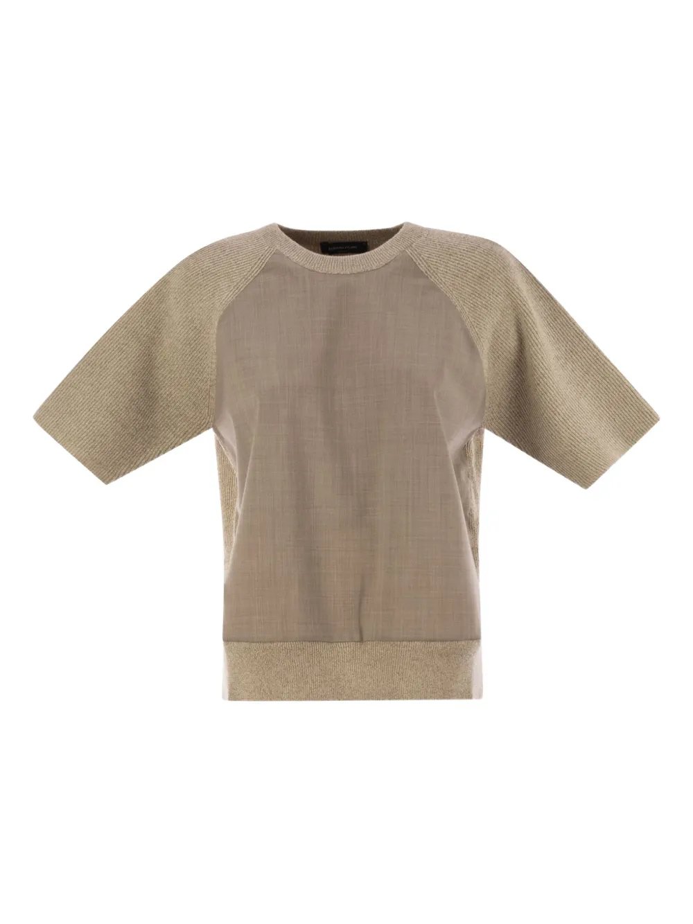 Fabiana Filippi Pullover mit Lurex-Detail - Nude