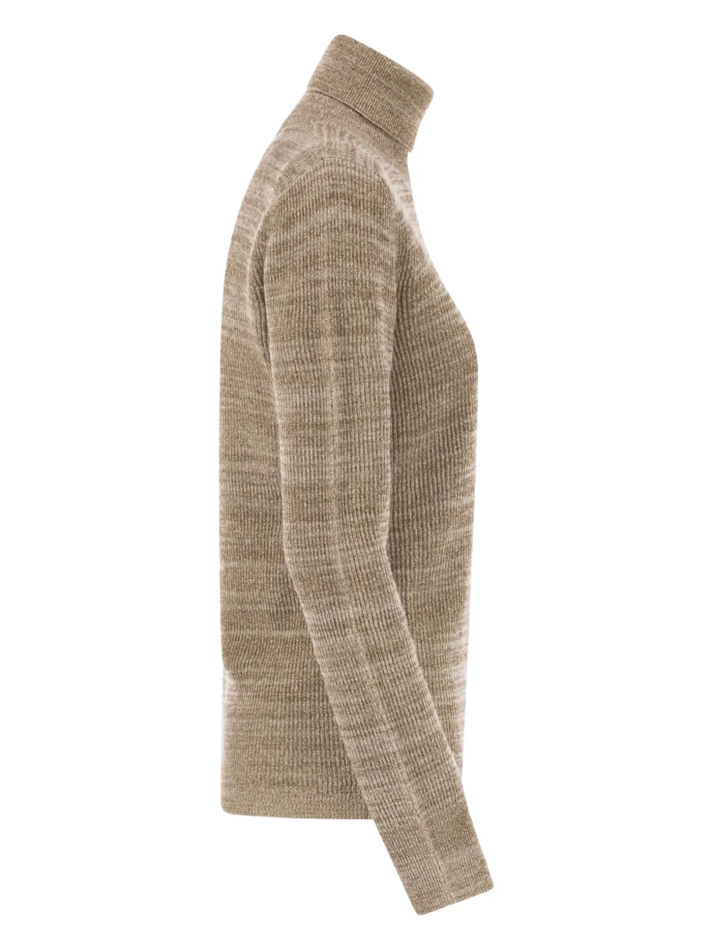 Fabiana Filippi Long-sleeve Turtleneck Sweater In Neutral