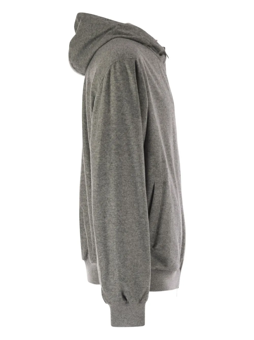  Fedeli Reversible Hooded Jacket - Grey 
