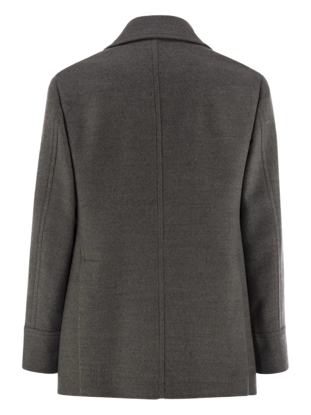 Brunello Cucinelli button-fastening wool coat | Double Breasted Coats | Image 2
