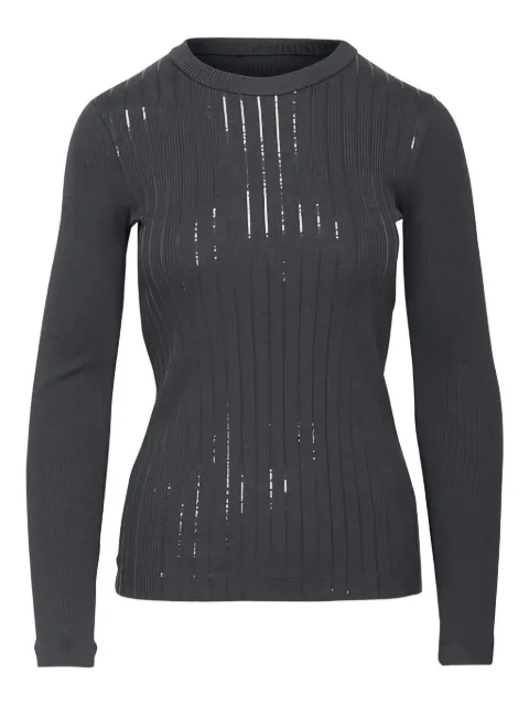 Brunello Cucinelli t-shirt rayé à sequins