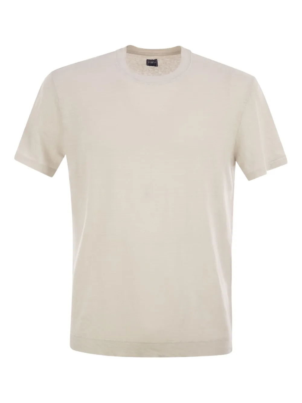 Fedeli short-sleeved T-shirt | Neutrals | Image 1
